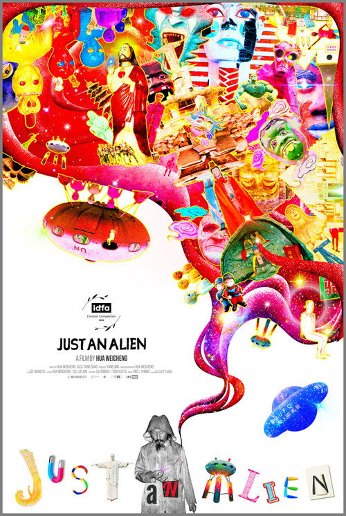 Movie poster for Just an Alien (2022)