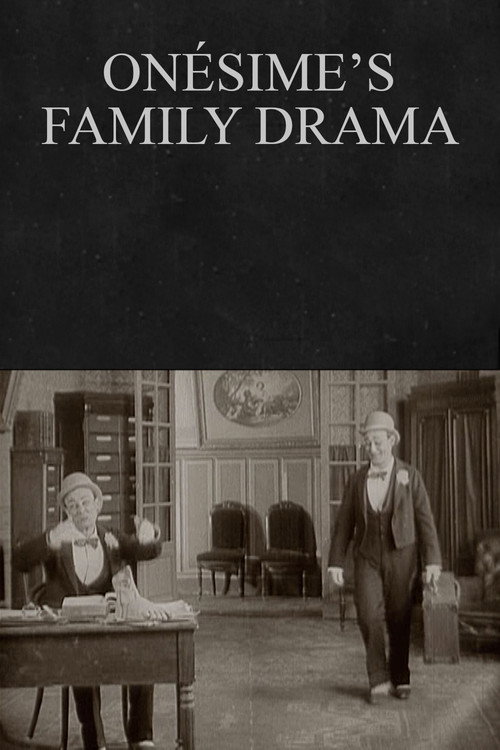 Movie poster for Onésime's Family Drama (1914)