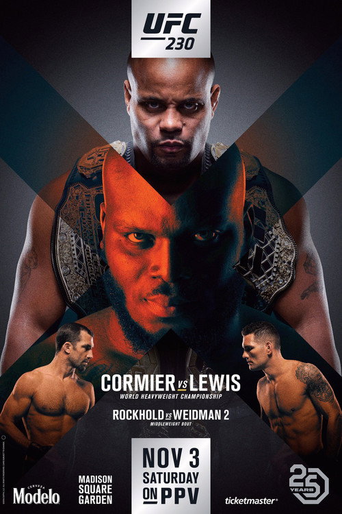 Movie poster for UFC 230: Cormier vs. Lewis (2018)