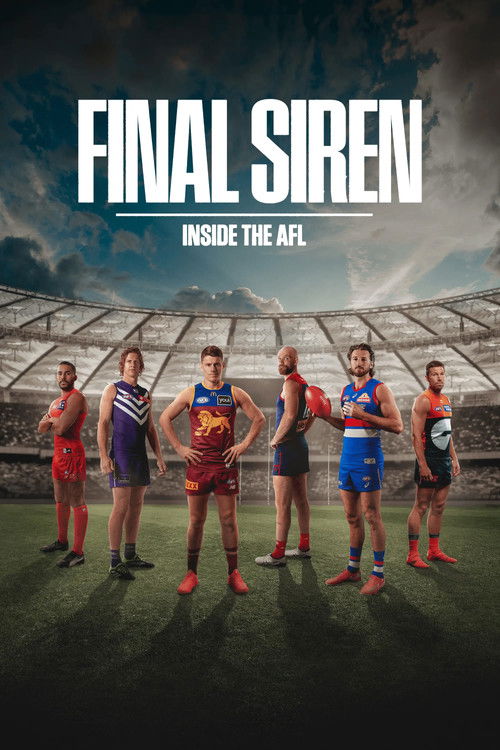 Final Siren: Inside the AFL poster