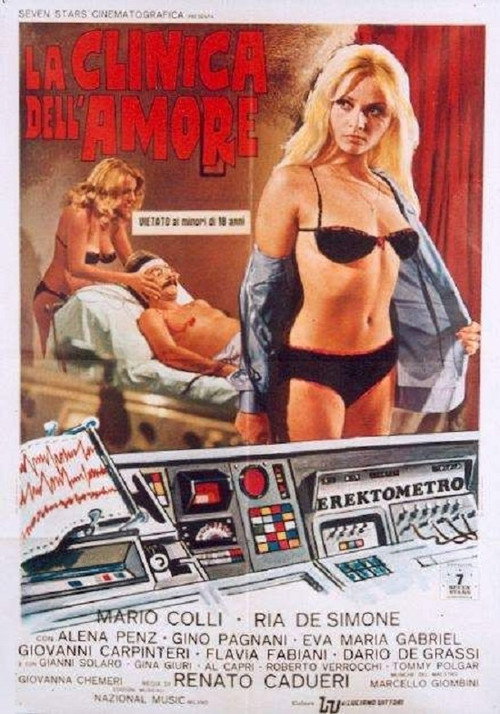 Movie poster for La clinica dell'amore (1976)