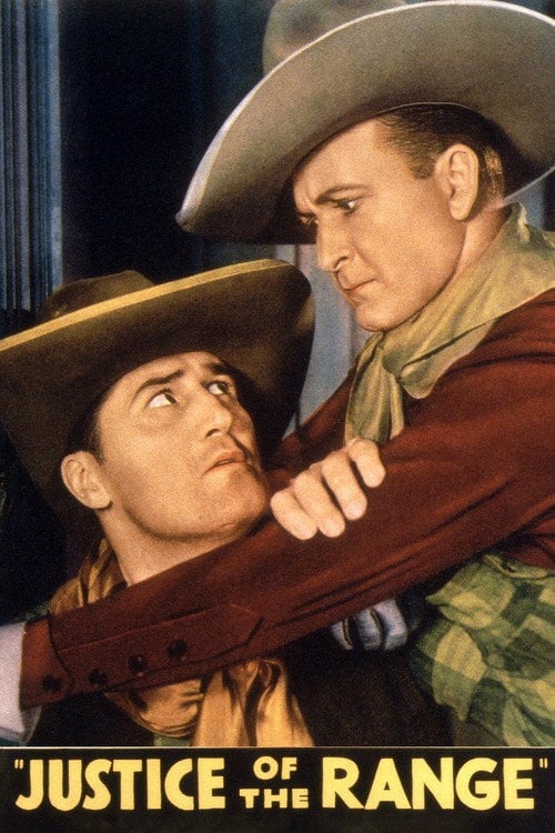 Movie poster for Justice of the Range (1935)
