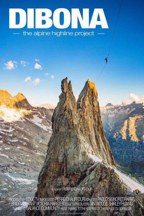 Movie poster for Dibona, The Alpine highline project (2017)