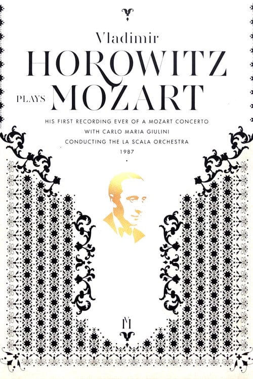 Movie poster for Horowitz Plays Mozart (1987)