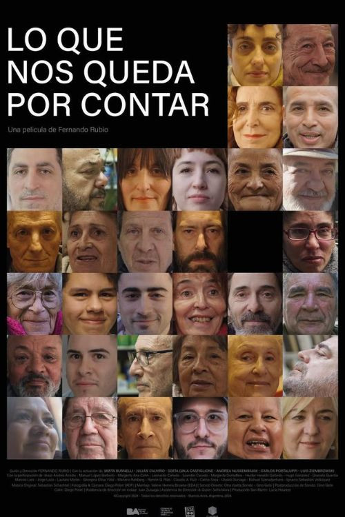 Movie poster for Lo que nos queda por contar (2024)