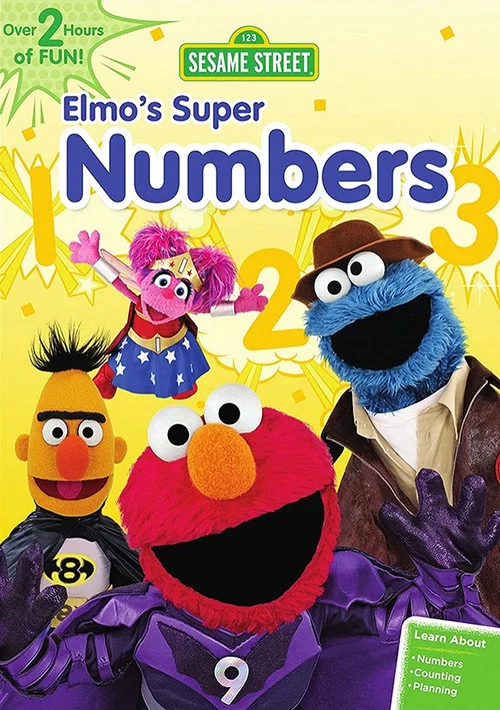 Movie poster for Sesame Street: Elmo's Super Numbers (2014)