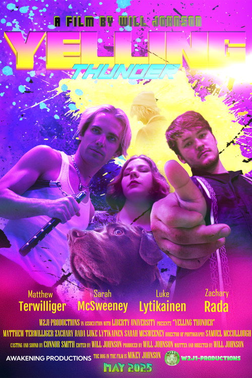 Movie poster for Yelling Thunder (2025)