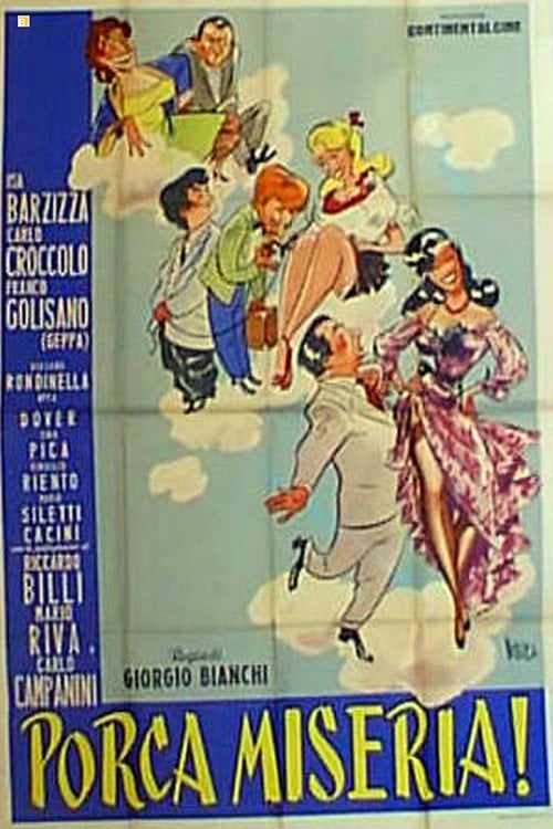 Movie poster for Porca miseria! (1951)