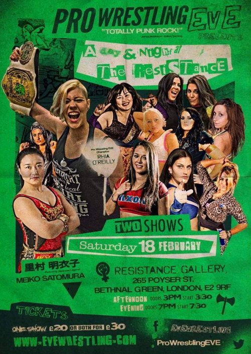 Movie poster for EVE A Day At The Resistance (2017)
