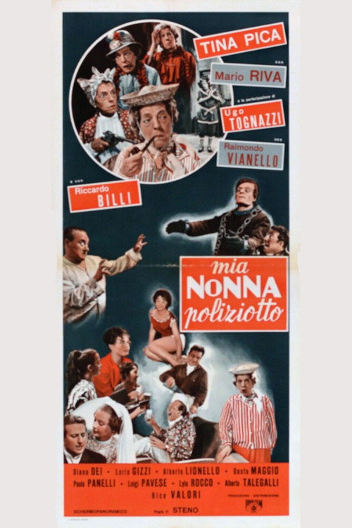 Movie poster for My Police Granny (1958)