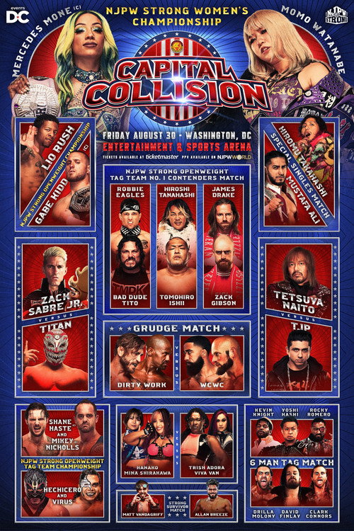 Movie poster for NJPW Capital Collision 2024 (2024)
