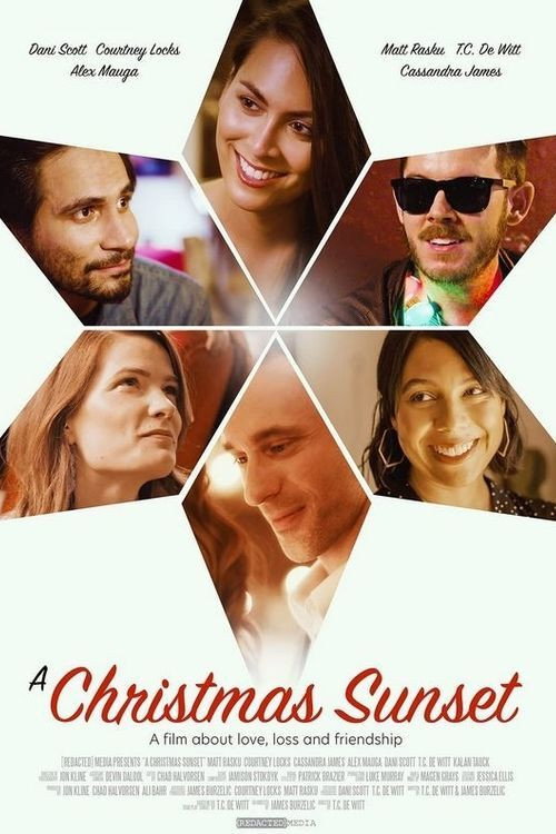 Movie poster for A Christmas Sunset (2021)