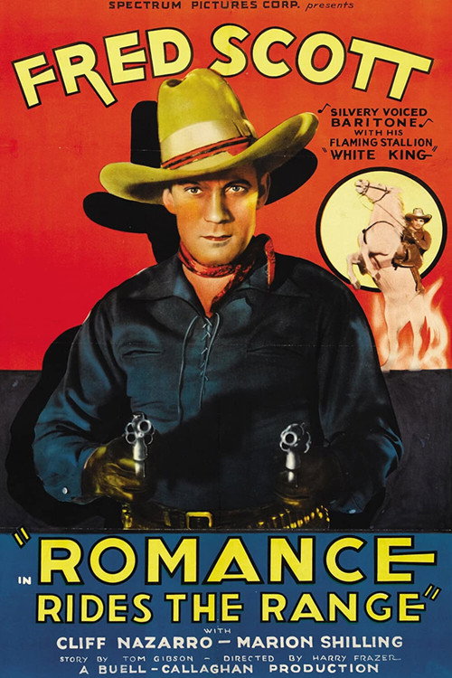 Movie poster for Romance Rides the Range (1936)