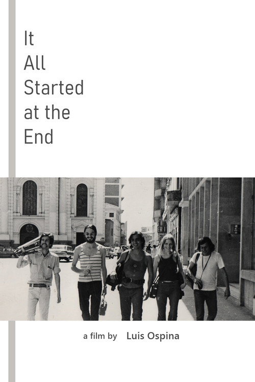 Movie poster for It All Started at the End (2015)