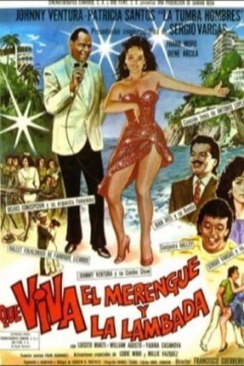 Movie poster for ¡Qué viva el merengue y la lambada! (1990)