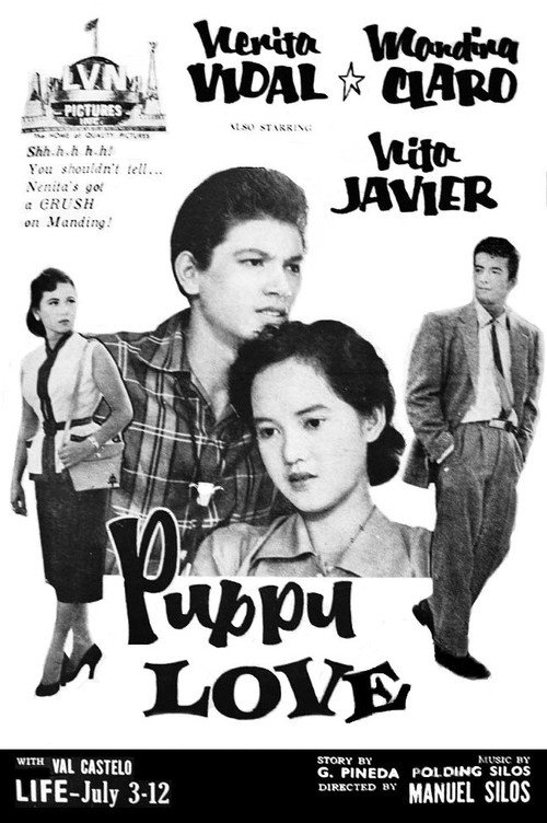 Movie poster for Puppy Love (1956)