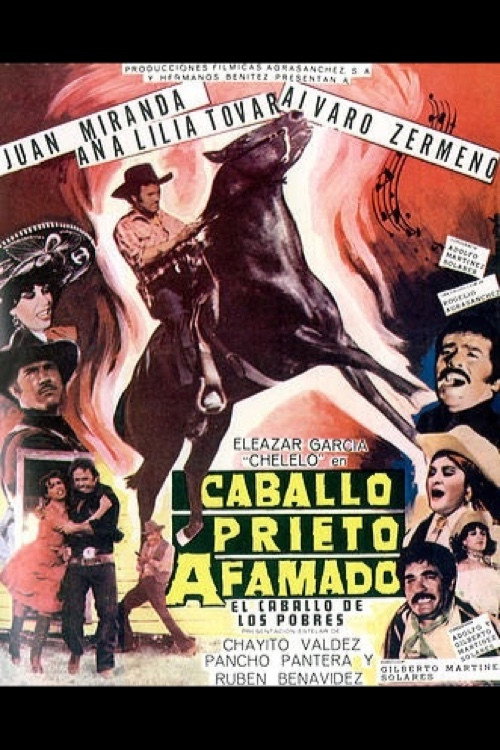 Movie poster for Caballo Prieto Afamado (1977)