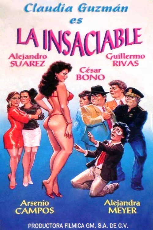 Movie poster for La insaciable (1992)