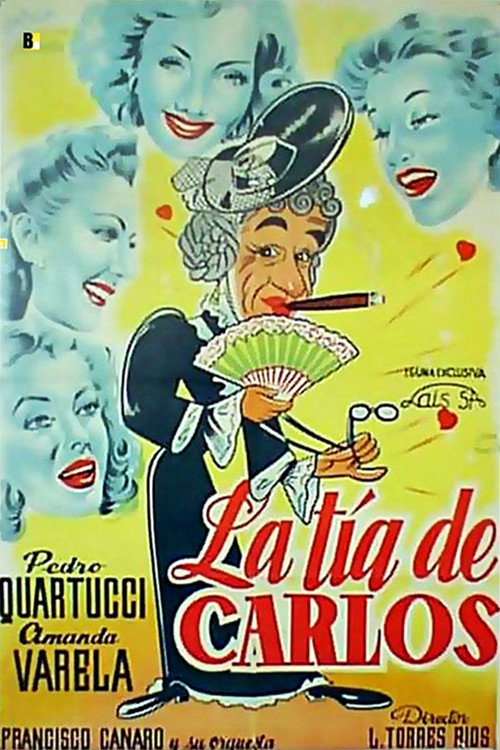 Movie poster for La tía de Carlos (1946)