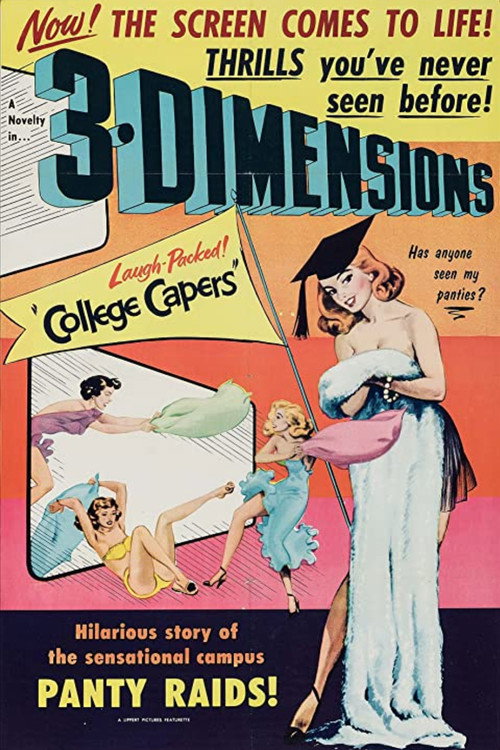 Movie poster for College Capers (1953)