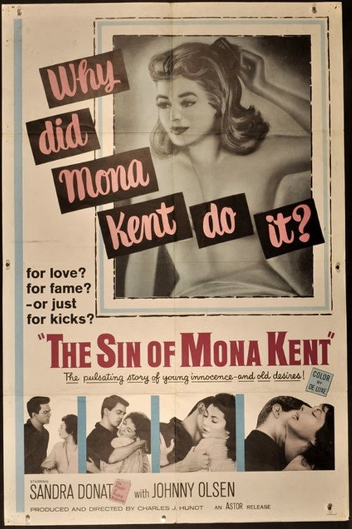 Movie poster for The Sin of Mona Kent (1961)