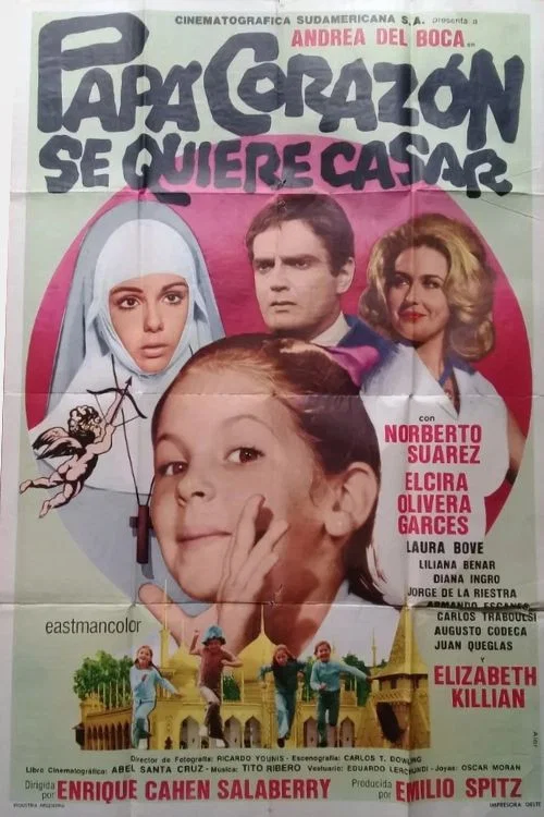 Movie poster for Papá Corazón se quiere casar (1974)