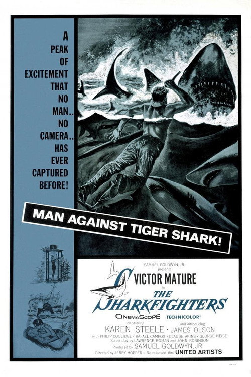 Movie poster for The Sharkfighters (1956)