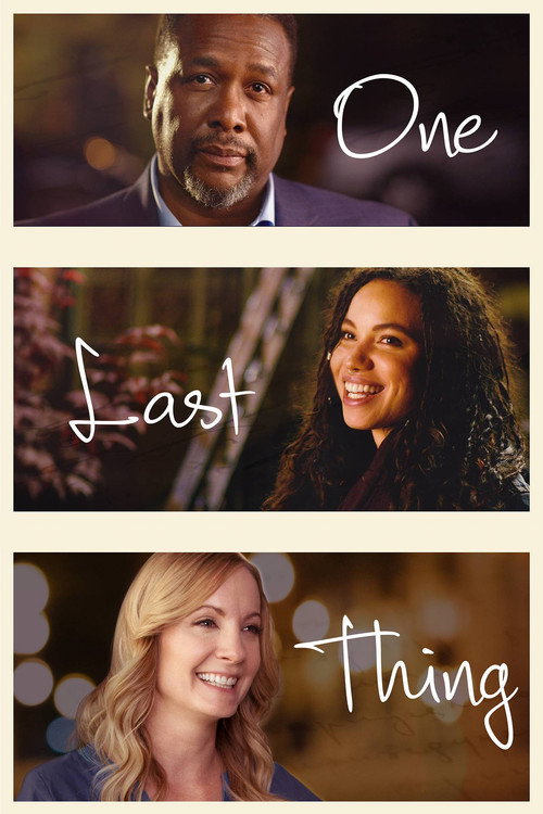 Movie poster for One Last Thing (2018)