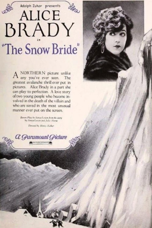 Movie poster for The Snow Bride (1923)