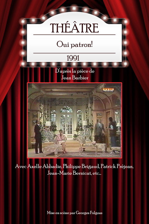 Movie poster for Oui patron! (1991)
