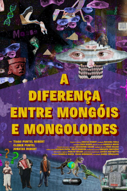 Movie poster for A Diferença Entre Mongóis e Mongoloides (2021)