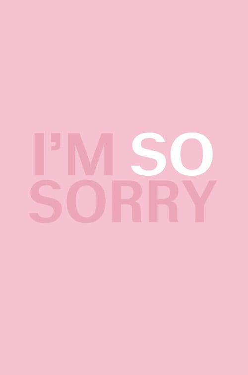 Movie poster for I'm SO Sorry (2021)