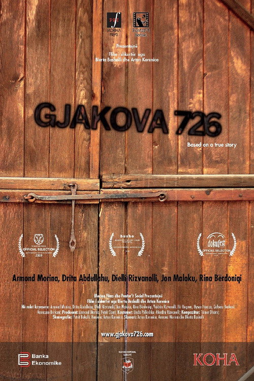 Movie poster for Gjakova 726 (2009)