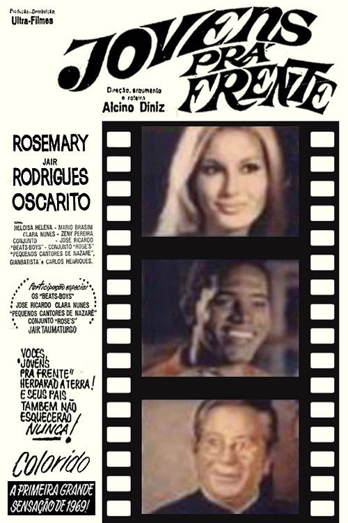 Movie poster for Jovens Pra Frente (1968)