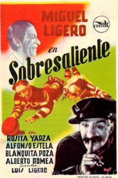 Movie poster for Sobresaliente (1953)