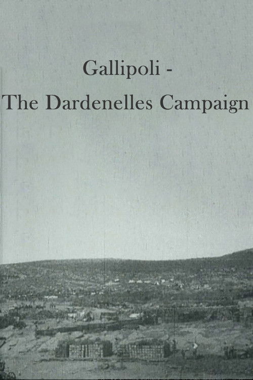 Movie poster for Gallipoli - The Dardenelles Campaign (1996)