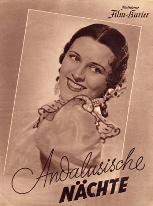 Movie poster for Nights in Andalusia (1938)
