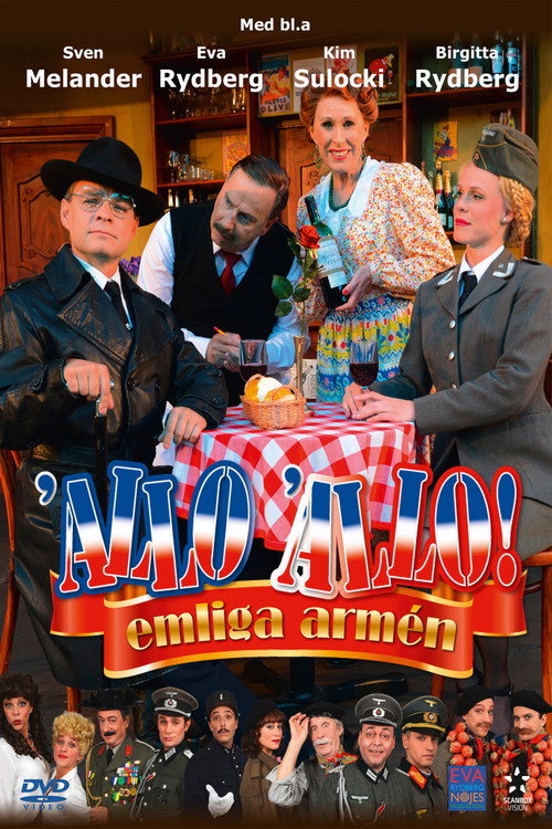 Movie poster for 'Allo 'allo emliga armén (2014)