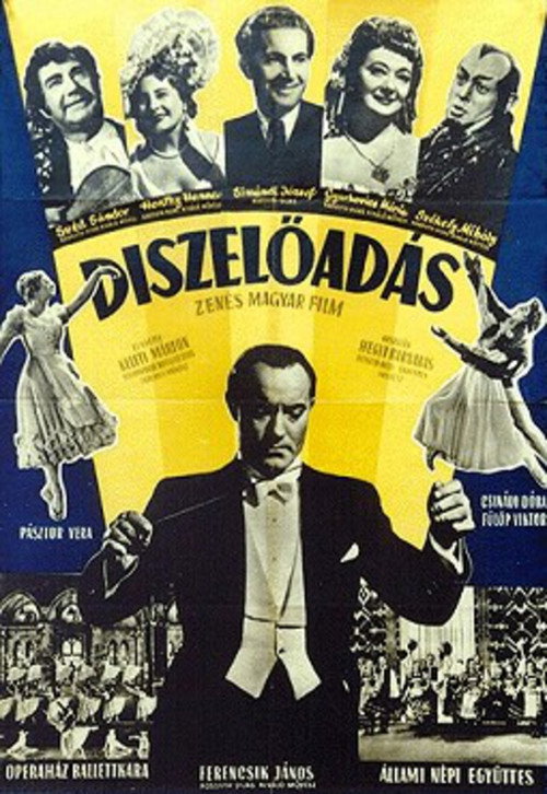 Movie poster for Díszelőadás (1955)
