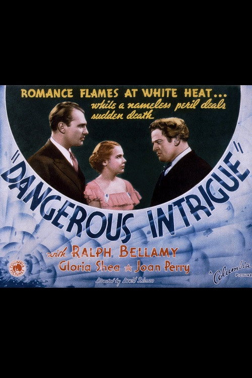 Movie poster for Dangerous Intrigue (1936)