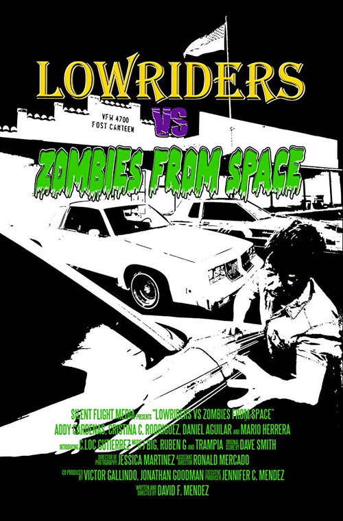 Movie poster for Lowriders vs Zombies from Space (2018)