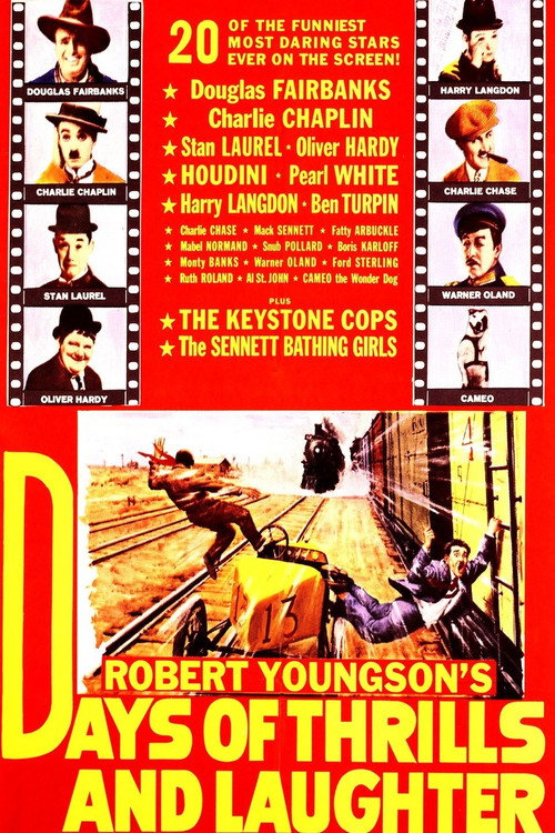 Movie poster for Days of Thrills and Laughter (1961)
