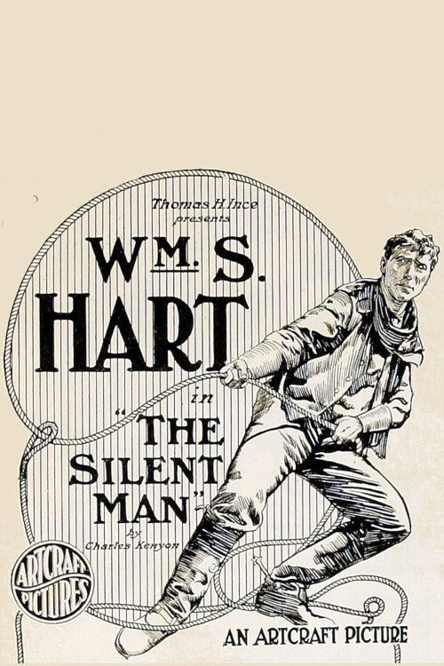 Movie poster for The Silent Man (1917)