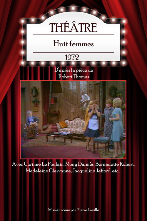 Movie poster for Huit femmes (1972)