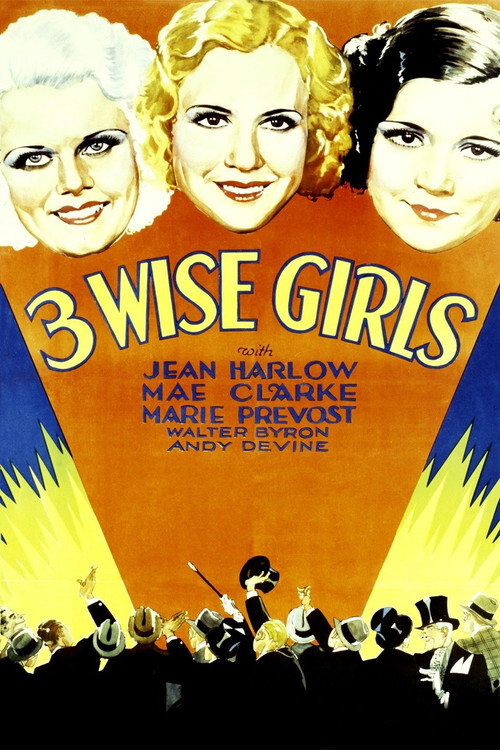 Movie poster for Three Wise Girls (1932)