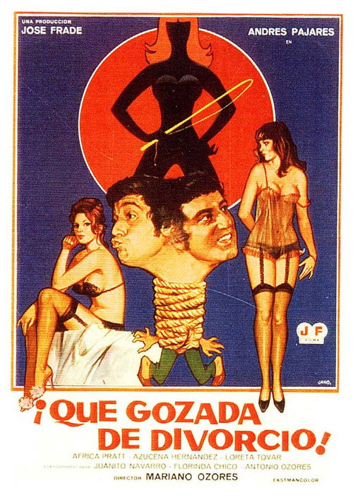 Movie poster for ¡Qué gozada de divorcio! (1981)
