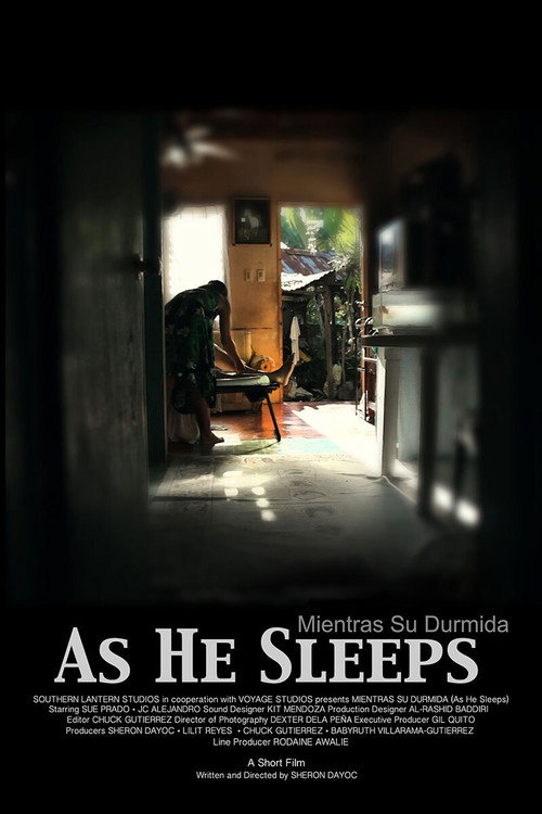Movie poster for As He Sleeps (2012)