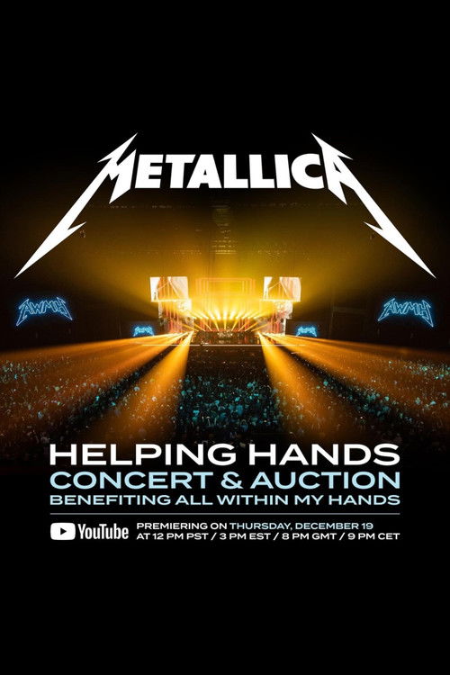 Movie poster for Metallica: Helping Hands Concert & Auction (2024)