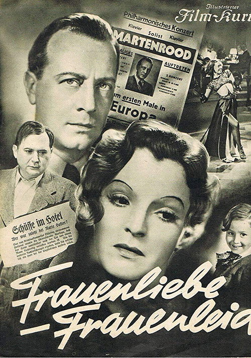 Movie poster for Woman's Love – Woman's Suffering (1937)