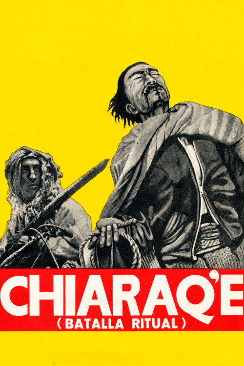 Movie poster for Chiaraje, Batalla Ritual (1977)